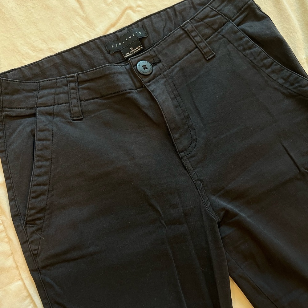 sanctuary skinny cargo pants size 25